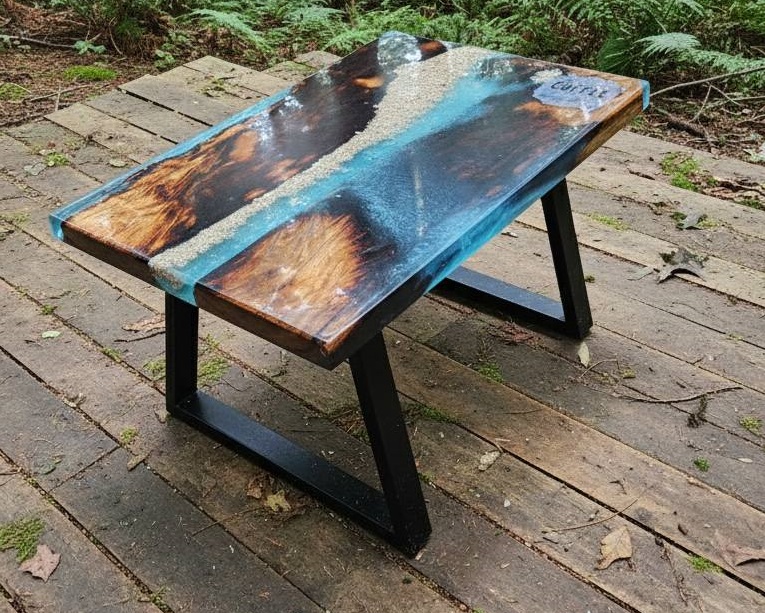 Epoxy Resin Coffee Table